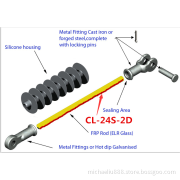 Silicone primer for silicone rubber insulator